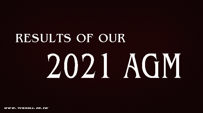 TURNALL HOLDINGS LIMITED RESULTS OF THE NINETEENTH AGM 2021